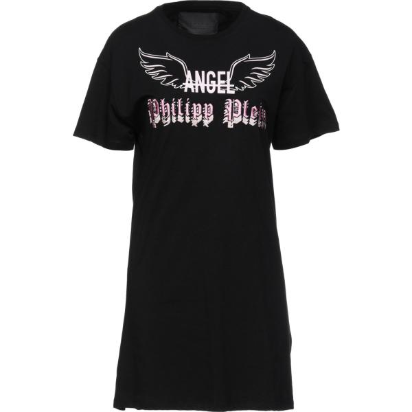 vestiti corti Philipp Plein nero con stampe