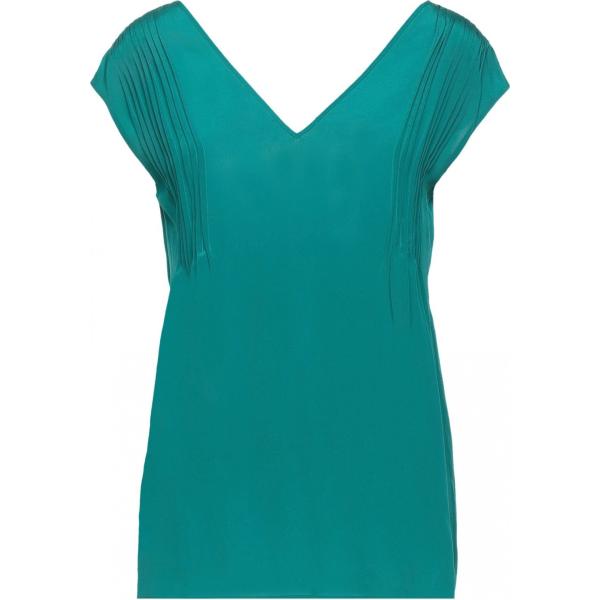 bluse Ice Iceberg verde tinta unita