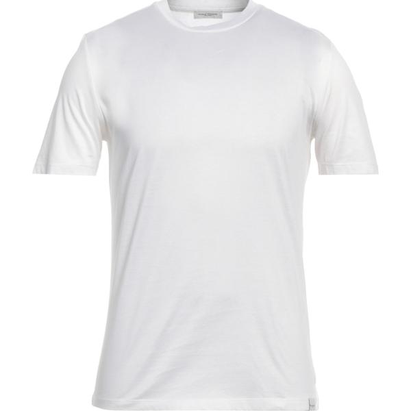 t-shirt Paolo Pecora bianco tinta unita