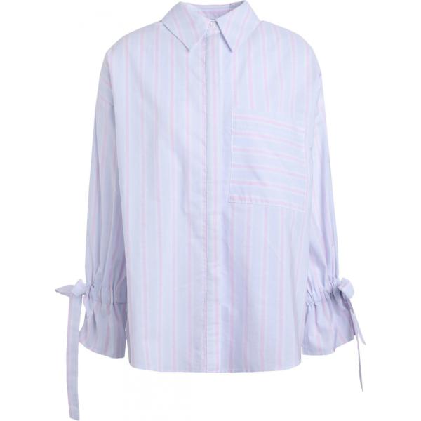 camicie Topshop viola a righe