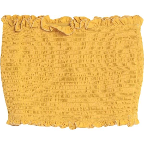 top Glamorous marrone tinta unita