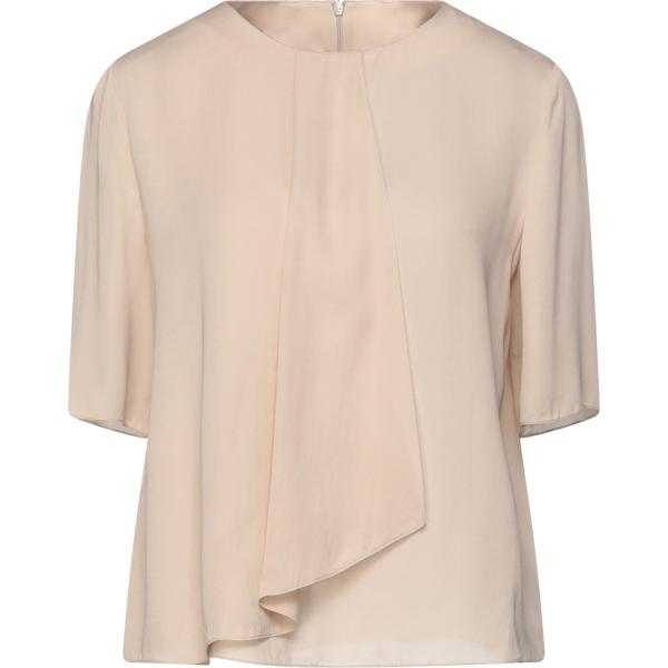 bluse Giorgio Armani marrone tinta unita