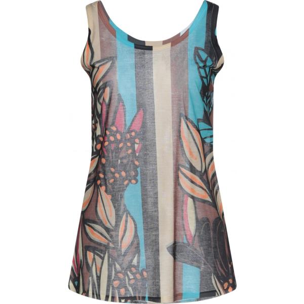canottiere YES ZEE by ESSENZA grigio a fiori