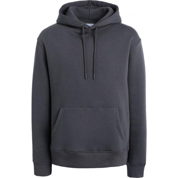 felpe con cappuccio Topman grigio tinta unita