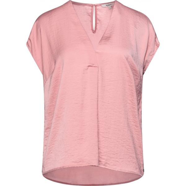 bluse Garcia rosa tinta unita