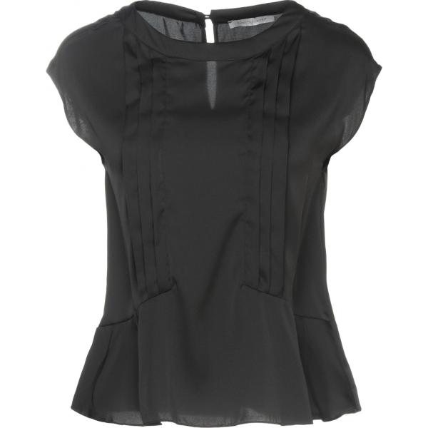 bluse Biancoghiaccio grigio tinta unita