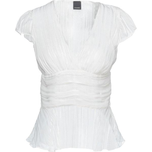 bluse Pinko bianco a pois