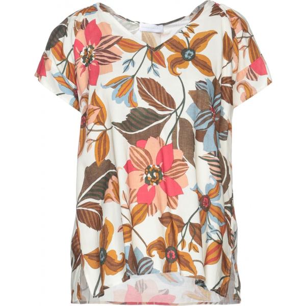 bluse Diana Gallesi bianco a fiori