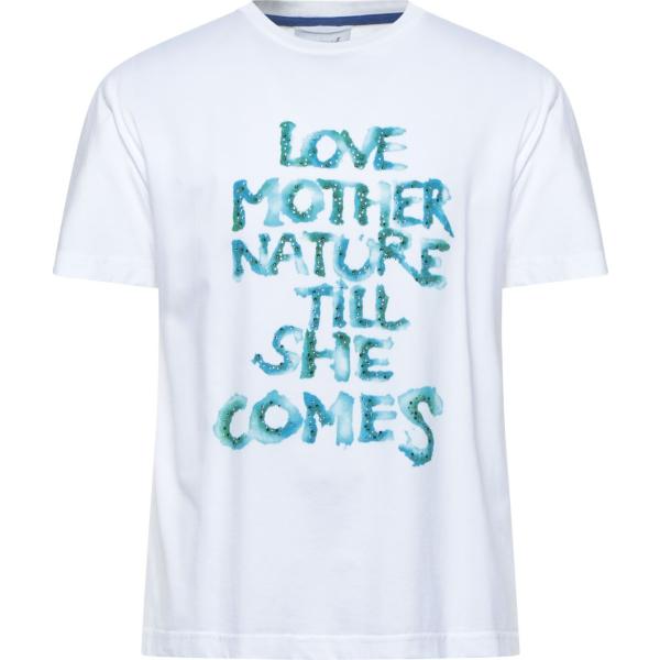 t-shirt Koché bianco tinta unita