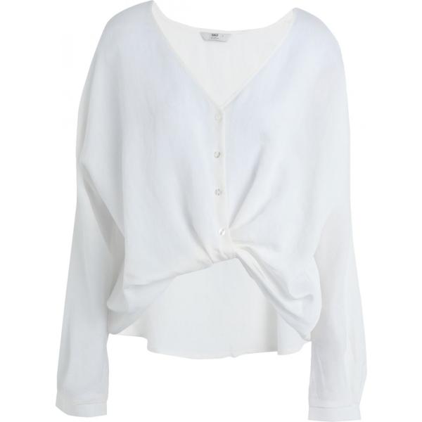 bluse Only bianco tinta unita