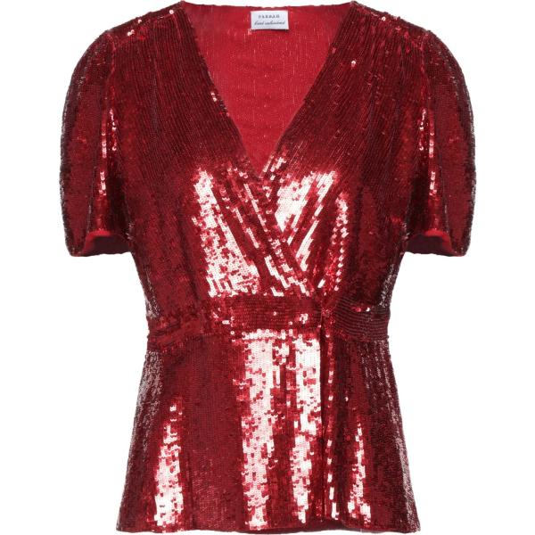 bluse P.a.r.o.s.h. rosso tinta unita