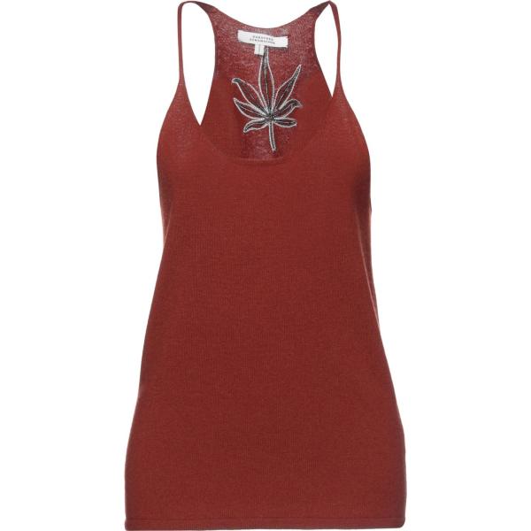 canottiere Dorothee Schumacher rosso tinta unita