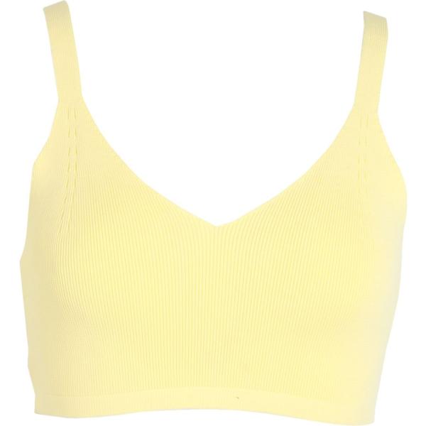 top Topshop marrone tinta unita