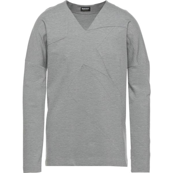 t-shirt Dirk Bikkembergs grigio tinta unita