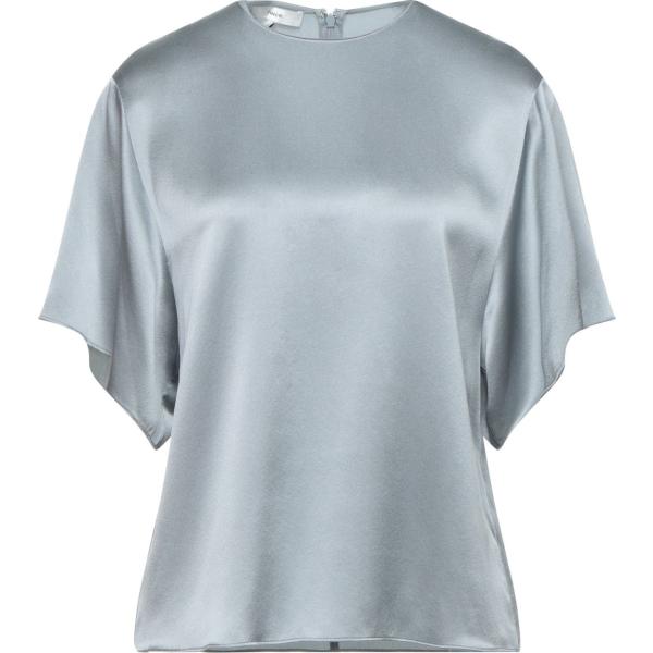 bluse Vince. verde tinta unita