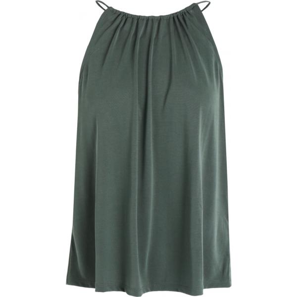 top Vero Moda verde tinta unita