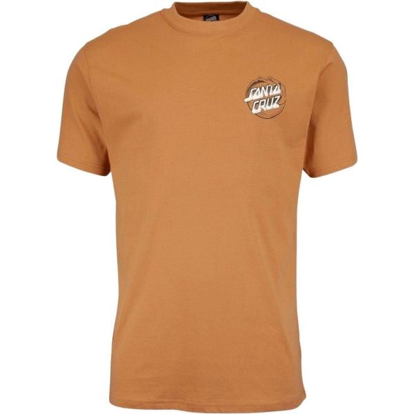 t-shirt Santa Cruz marrone