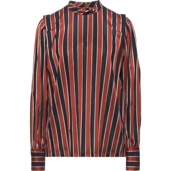 bluse Caliban nero a righe