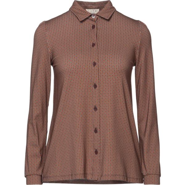camicie Siyu marrone
