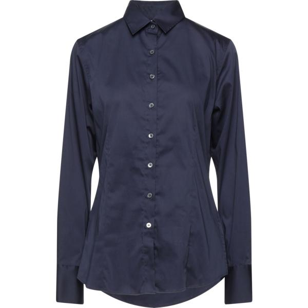 camicie Guglielminotti blu tinta unita