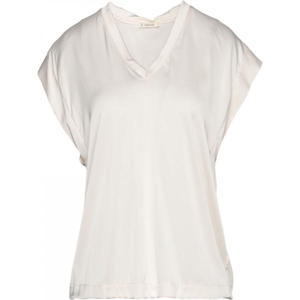 bluse Bellwood bianco tinta unita