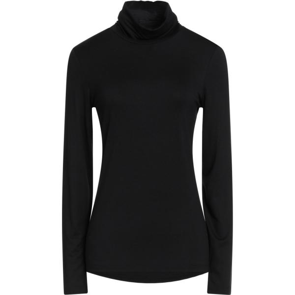 t-shirt Trussardi nero tinta unita