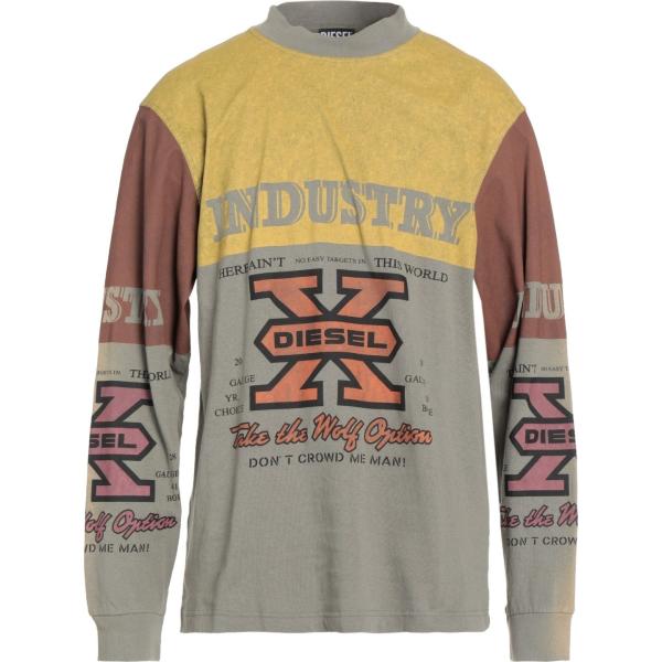 t-shirt Diesel marrone