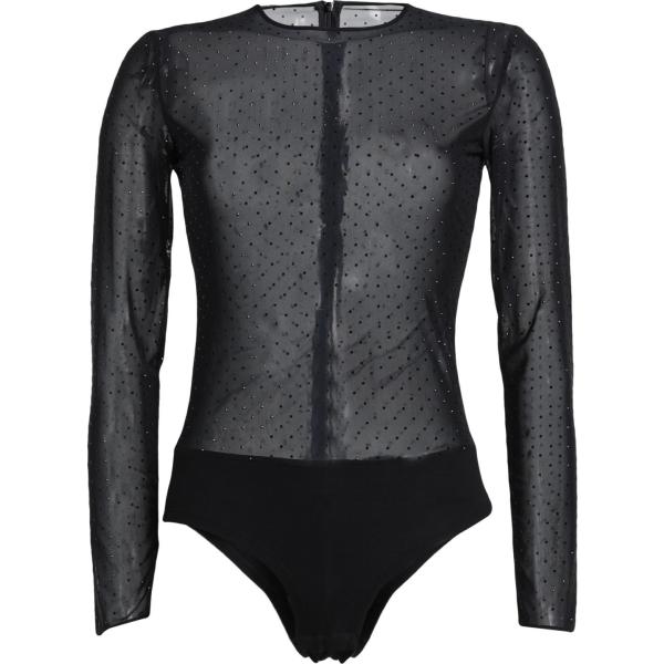 body Les Hommes - Femme grigio tinta unita