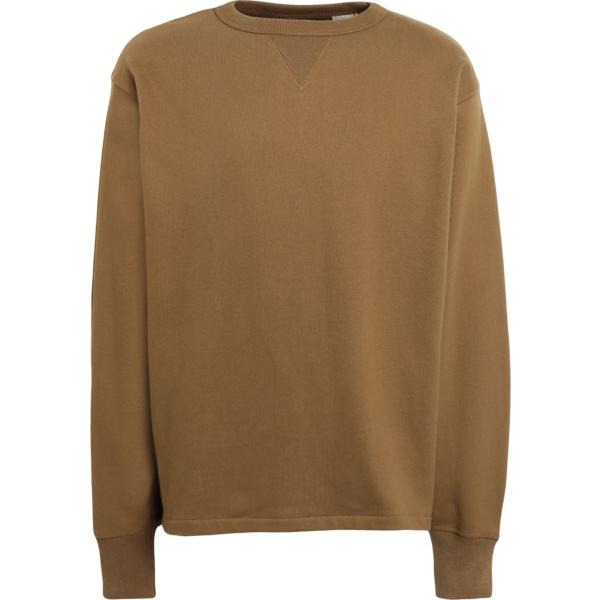 felpe Levis Made & Crafted verde tinta unita