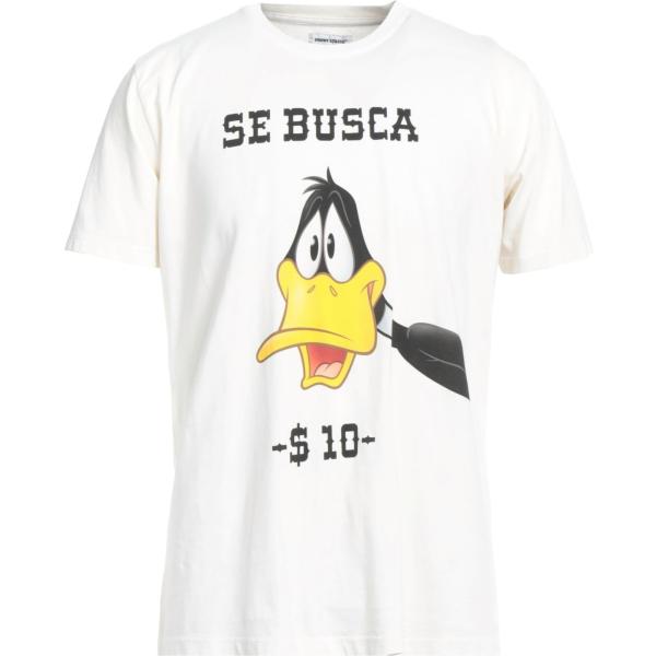 t-shirt Front Street 8 bianco tinta unita