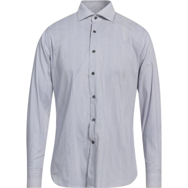 camicie Bagutta grigio a righe
