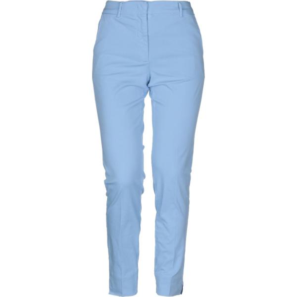 pantaloni Rossopuro blu tinta unita