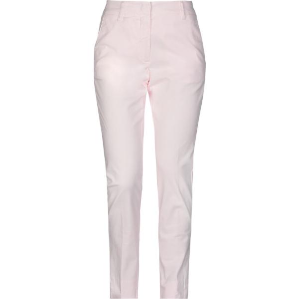 pantaloni Rossopuro rosa tinta unita