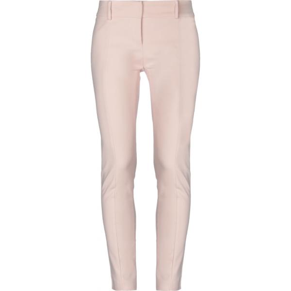 Pantalone a sigaretta con zip tinta unita Patrizia Pepe rosa tinta unita