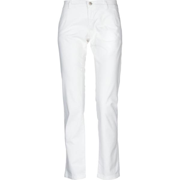pantalone lungo Alpha Studio bianco tinta unita