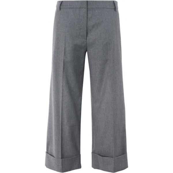 Pantalone capri 50% lana verde Laura Strambi verde
