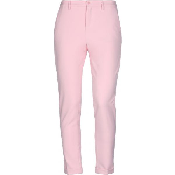 pantaloni Liu •Jo rosa tinta unita