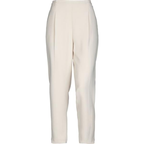 pantaloni capri Twinset bianco tinta unita