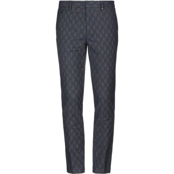 Pantalone fantasia geometrica con zip in flanella con gancetto Myths geometrica