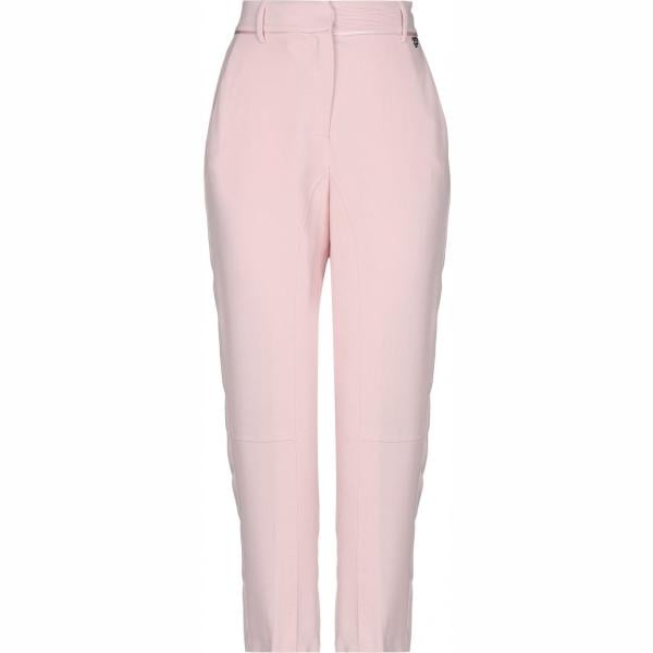pantaloni Twinset rosa tinta unita