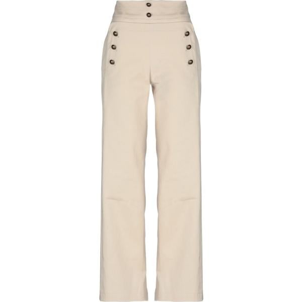 Pantalone capri vita alta con zip tinta unita Rochas tinta unita