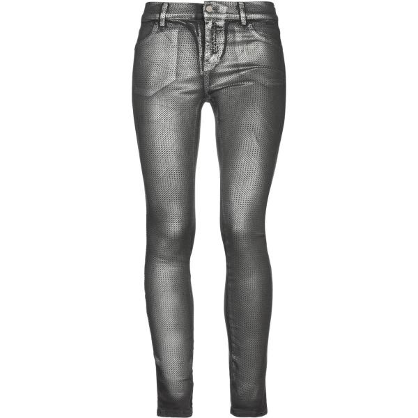 Jeans fantasia effetto laminato con zip e bottoni Manila Grace multicolore