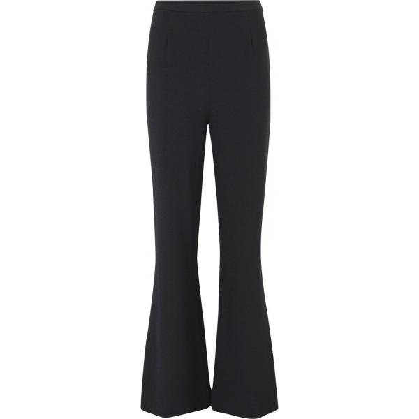 Pantalone wide leg vita alta con zip crêpe C/Meo Collective tinta unita