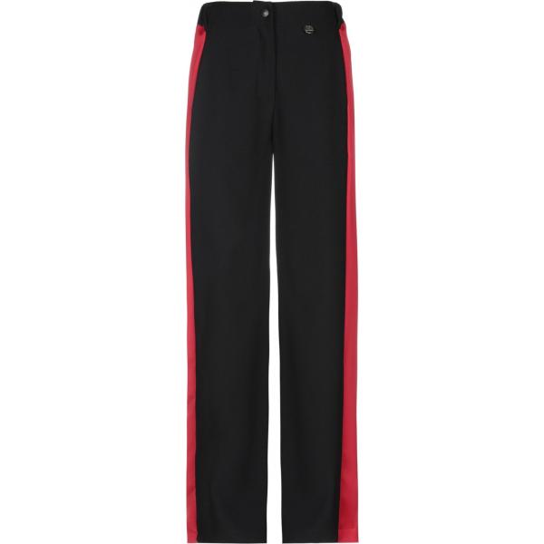 Pantalone in raso Mangano multicolore con stampe