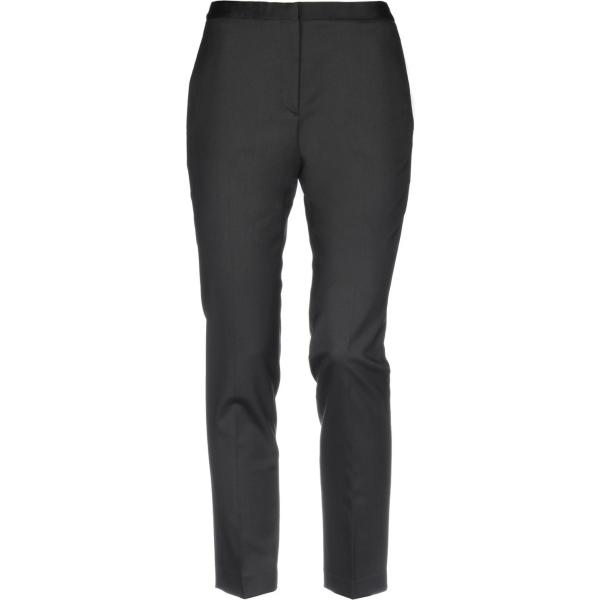 Pantalone a sigaretta con zip tinta unita Theory nero tinta unita