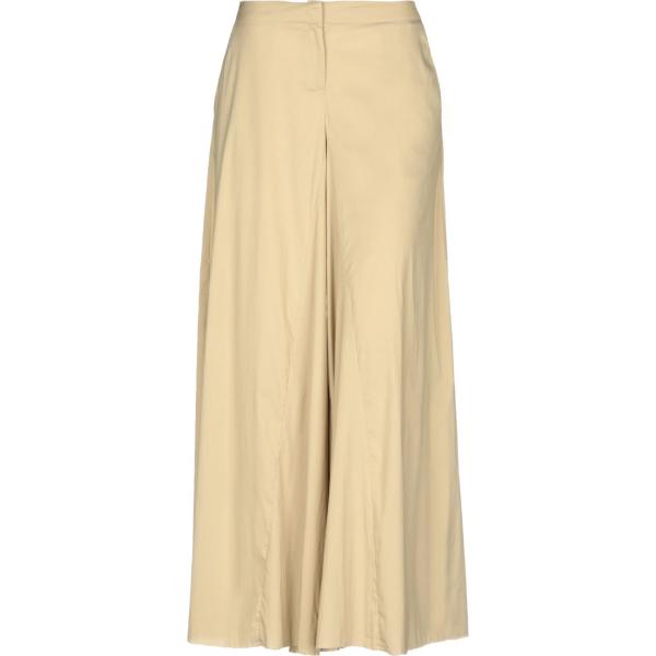 gonne lunghe Federica Tosi marrone tinta unita