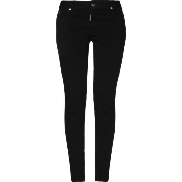 jeans Dsquared2 nero tinta unita