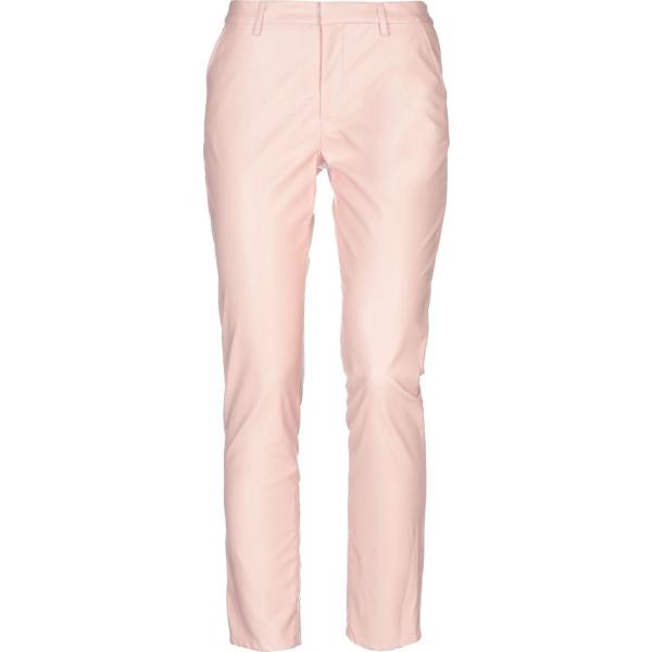 Pantalone con zip in pelle sintetica tinta unita ..,Merci tinta unita