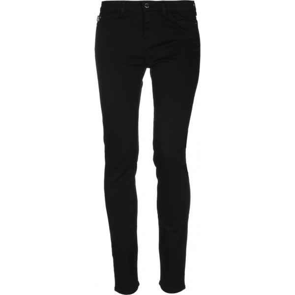 Pantalone con zip twill Love Moschino tinta unita