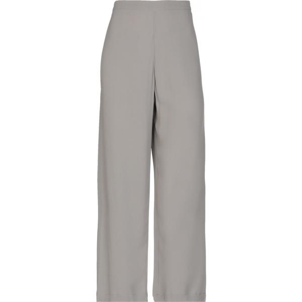 pantalone lungo Erika Cavallini grigio tinta unita